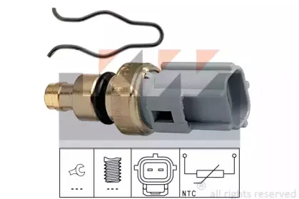 Датчик, температура охлаждающей жидкости KW купить