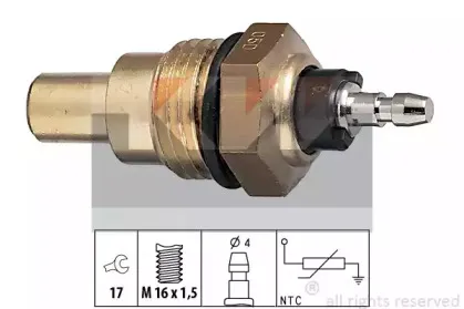 Датчик, температура охлаждающей жидкости KW купить