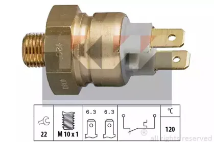 термовыключатель, сигнальная лампа охлаждающей жидкости KW купить