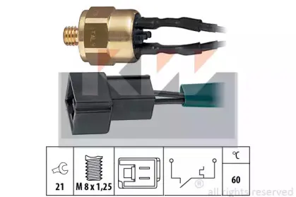 термовыключатель, сигнальная лампа охлаждающей жидкости KW купить