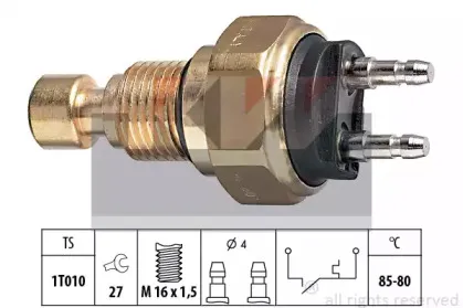 Термовыключатель, вентилятор радиатора KW купить