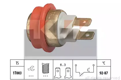 Термовыключатель, вентилятор радиатора KW купить