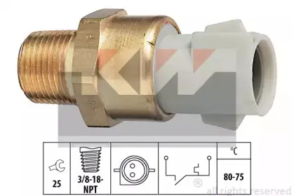 Термовыключатель, вентилятор радиатора KW купить