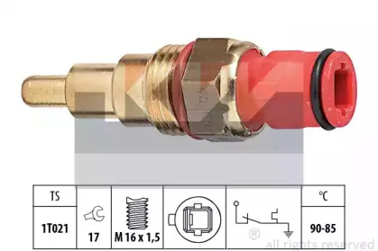 Термовыключатель, вентилятор радиатора KW купить