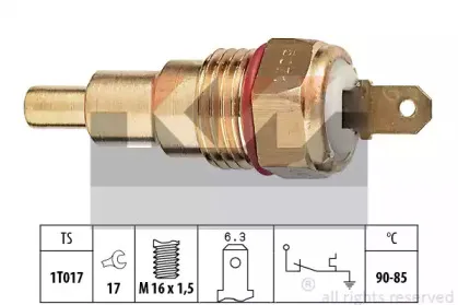 Термовыключатель, вентилятор радиатора KW купить