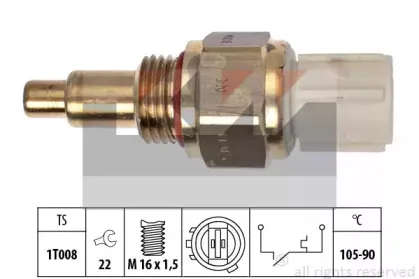 Термовыключатель, вентилятор радиатора KW купить