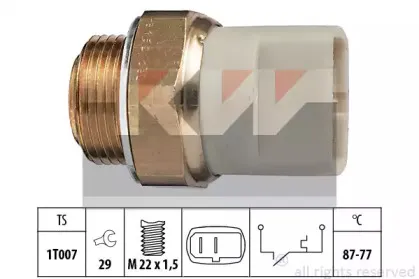 Термовыключатель, вентилятор радиатора KW купить