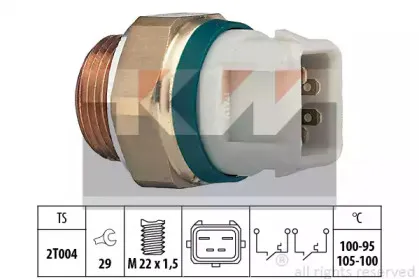 Термовыключатель, вентилятор радиатора KW купить
