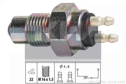 Выключатель, фара заднего хода KW купить