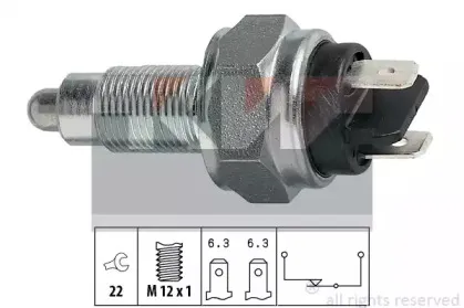 Выключатель, фара заднего хода KW купить