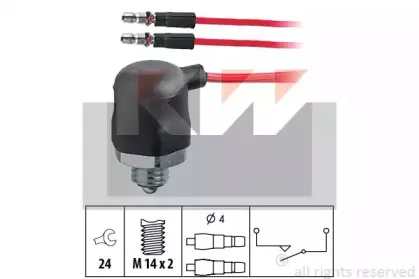 Выключатель, фара заднего хода KW купить