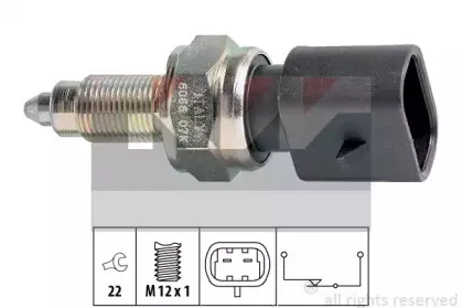 Выключатель, фара заднего хода KW купить