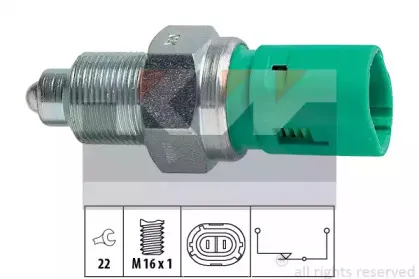 Выключатель, фара заднего хода KW купить