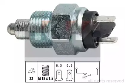 Выключатель, фара заднего хода KW купить