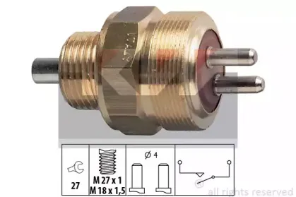 Выключатель, фара заднего хода KW купить