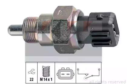 560 216 KW Датчик заднього ходу (аналог EPS 1.860.216/Facet 7.6216 ) KW купить