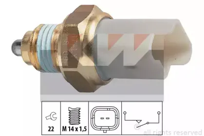 Выключатель, фара заднего хода KW купить