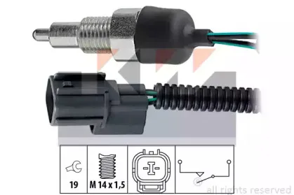 Выключатель, фара заднего хода KW купить