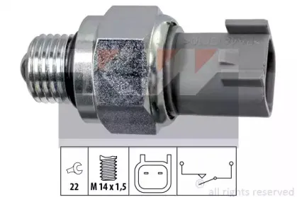 Выключатель, фара заднего хода KW купить
