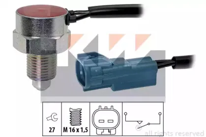Выключатель, фара заднего хода KW купить