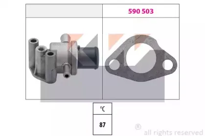 Термостат, охлаждающая жидкость KW купить