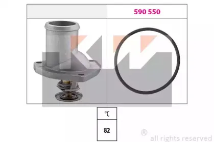 Термостат, охлаждающая жидкость KW купить