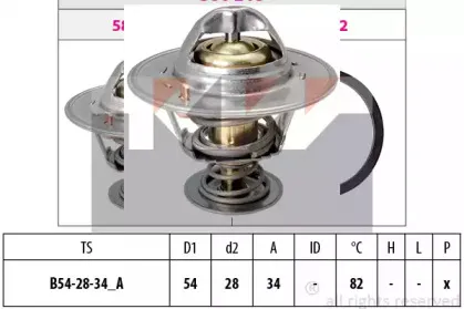Термостат, охлаждающая жидкость KW купить