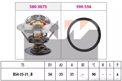 Термостат, охлаждающая жидкость KW купить