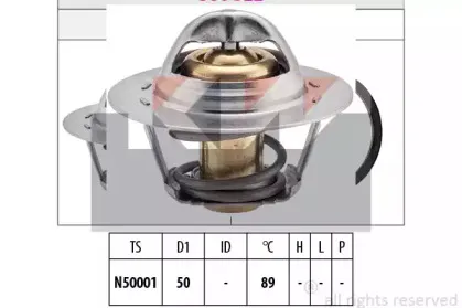 Термостат, охлаждающая жидкость KW купить