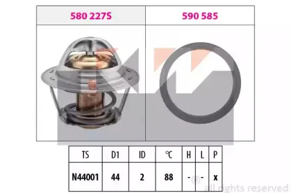 Термостат, охлаждающая жидкость KW купить