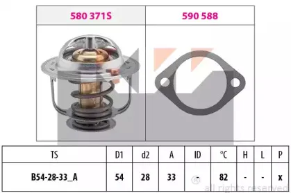 Термостат, охлаждающая жидкость KW купить