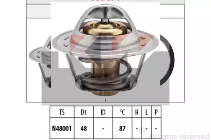 Термостат, охлаждающая жидкость KW купить