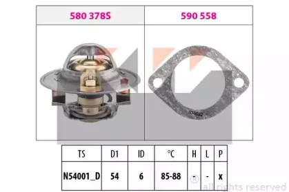 Термостат, охлаждающая жидкость KW купить