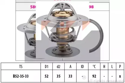 Термостат, охлаждающая жидкость KW купить