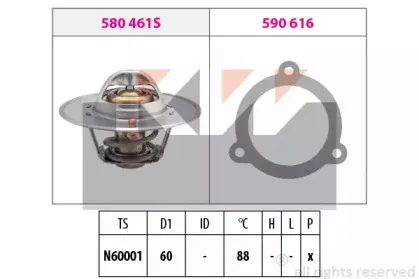 Термостат, охлаждающая жидкость KW купить