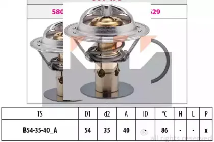Термостат, охлаждающая жидкость KW купить
