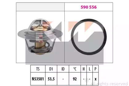 Термостат, охлаждающая жидкость KW купить