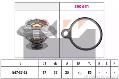 Термостат, охлаждающая жидкость KW купить