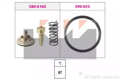 580 616 KW Термостат (аналог EPS 1.880.616 /Facet 7.8616 ) KW купить