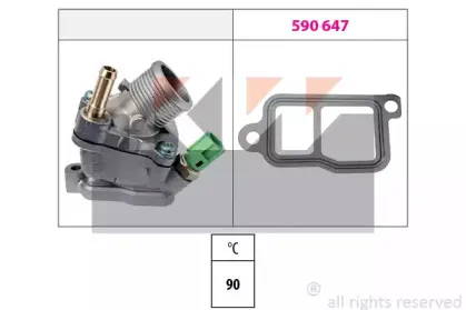 Термостат, охлаждающая жидкость KW купить