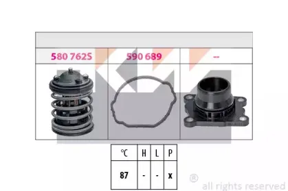 Термостат, охлаждающая жидкость KW купить
