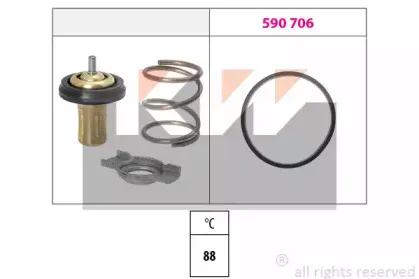 Термостат, охлаждающая жидкость KW купить