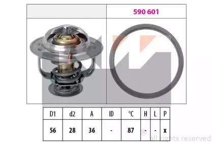 Термостат, охлаждающая жидкость KW купить