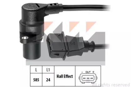 453 082 KW Датчик  р/вала,  к/вала (аналог EPS 1.953.082/Facet 9.0082 ) KW купить