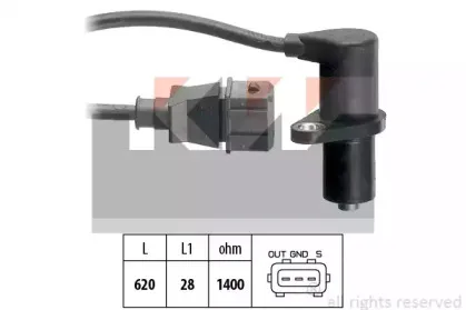 Датчик, положение распределительного вала KW купить