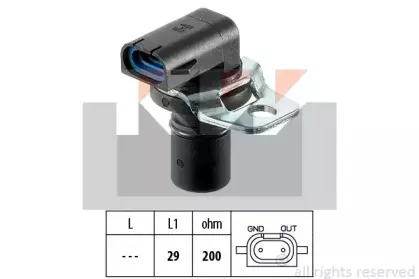 Датчик частоты вращения, автоматическая коробка передач KW купить