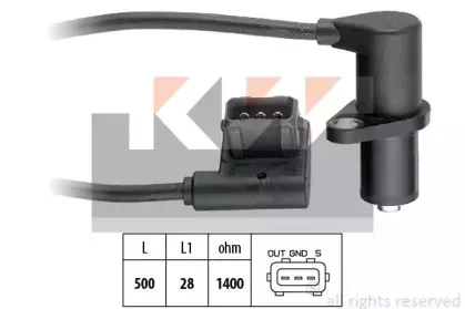 Датчик, положение распределительного вала KW купить