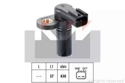 Датчик, положение распределительного вала KW купить