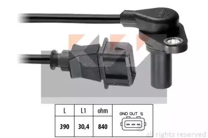Датчик частоты вращения, автоматическая коробка передач KW купить