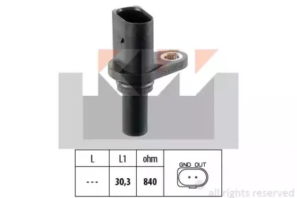 453 221 KW Датчик  р/вала,  к/вала (аналог EPS 1.953.221/Facet 9.0221 ) KW купить